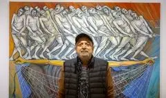 نمایشگاه نقاشی سیروس مقدم کلید خورد/ علیرضا خمسه و احمد مهرانفر چه گفتند؟