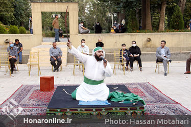 مجلس "حضرت مسلم(ع)" در اولین شب تعزیه خوانی در فرهنگسرای نیاوران