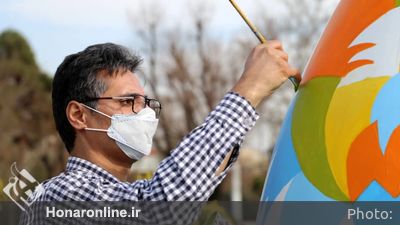  رنگ آمیزی تخم مرغ های نوروزی
