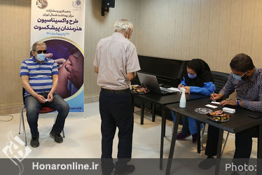 طرح واکسیناسیون هنرمندان پیشکسوت