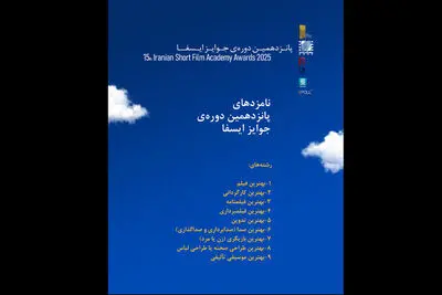 اعلام فهرست نامزدهای جوایز ایسفا