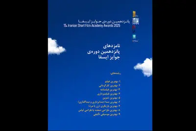 اعلام فهرست نامزدهای جوایز ایسفا
