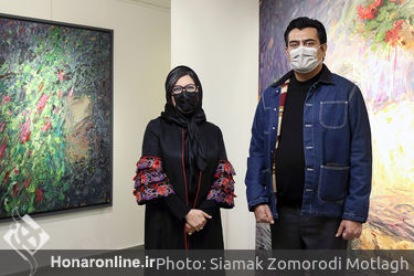نمایشگاه آثار علیرضا آسانلو در گالری مژده 