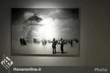 نمایشگاه نقاشی‌های یاسر میرزایی در گالری آ