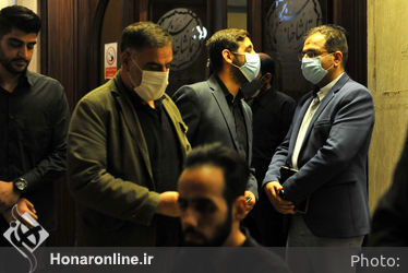 شب تعزیه سنگلج با حضور وزير ارشاد 