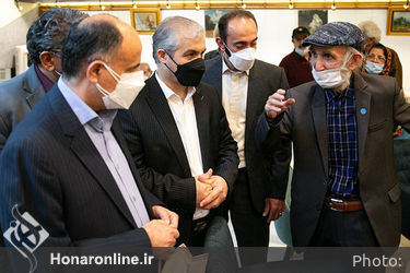 مراسم اختتامیه نمایشگاه عکس «خنده بر آتش» در مجموعه فرهنگی هنری برج آزادی