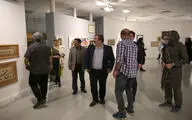 دومین بازار آثار هنری در خانه هنرمندان / گزارش تصویری