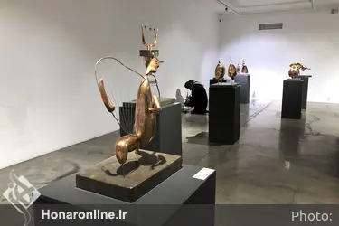 نمایشگاه آثار نسرین شاپوری‌آذر در گالری شیرین