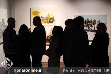 نمایشگاه آثار ماندانا کسرایی و پریسا شیرزادی در گالری آس