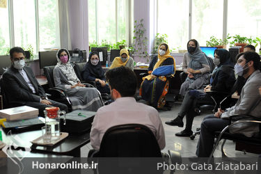 بازدید معاون امور هنری وزارت ارشاد و مدیرعامل بنیاد رودکی از هنرآنلاین