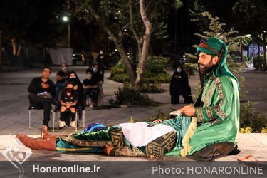 مجلس تعزیه خوانی حسینی در پهنه رودکی (۲)