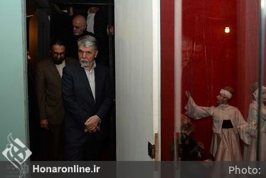 بازدید وزیر ارشاد و معاون هنری وزارت فرهنگ و ارشاد از موزه اپرای عروسکی