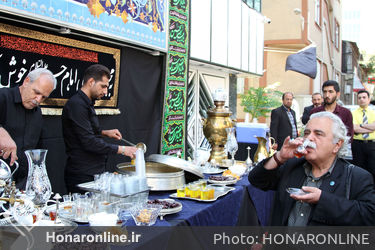 مراسم هفتمین شب شهادت شهدای کربلا در موسسه توسعه هنرهای معاصر - 4