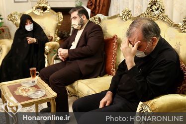دیدار وزیر فرهنگ و ارشاد اسلامی با خانواده مرحوم استاد حبیب الله صادقی