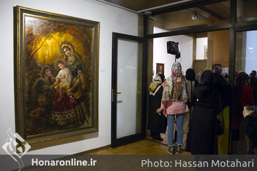 نمایشگاه نقاشی حجت شکیبا در فرهنگسرای نیاوران