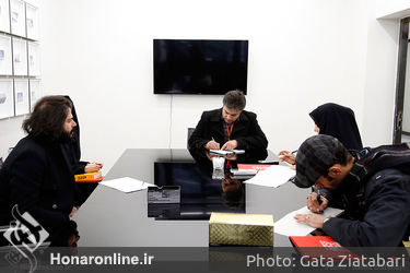 نشست اقامتگاه هنر در گالری محسن