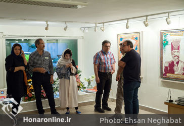 نمایشگاه نقاشی‌های هادی فراهانی در گالری گلستان