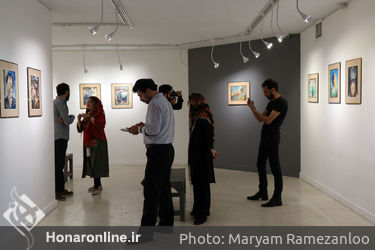 نمایشگاه نقاشی کریم اسکندری در نگارخانه نگر