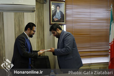 مراسم تودیع و معارفه مدیر کل دفتر برنامه‌ریزی و آموزش‌های هنری