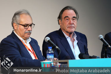 نشست خبری جشنواره جهانی فیلم فجر با حضور اولیور استون