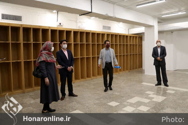 بازدید ویژه خبرنگاران از مرمت و نوسازی گنجینه موزه هنرهای معاصر تهران
