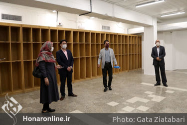 بازدید ویژه خبرنگاران از مرمت و نوسازی گنجینه موزه هنرهای معاصر تهران