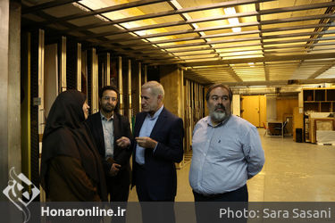 بازدید نمایندگان مجلس شورای اسلامی از موزه هنرهای معاصر
