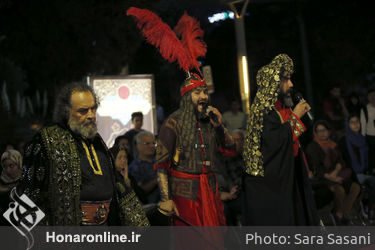 تعزیه‌خوانی در خانه هنرمندان 3
