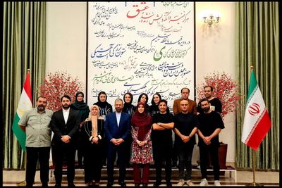 در دیدار معاون امورهنری وزیر فرهنگ و هنرمندان بجنوردی با سفیر ایران چه گذشت ؟