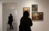 افتتاحیه نمایشگاه نقاشی‌های سوسن اتحاد در گالری هپتا