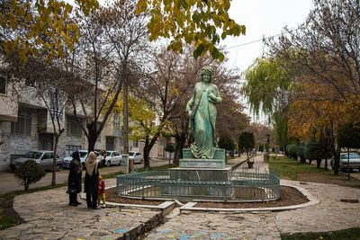 Statue of Kurdish writer Mastureh Ardalan awarded national heritage status