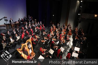کنسرت ارکستر سمفونیک تهران به رهبری و مدیریت هنری شهرداد روحانی