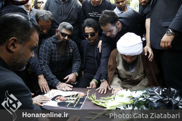 مراسم تشییع زنده‌یاد محمود جهان در تالار وحدت