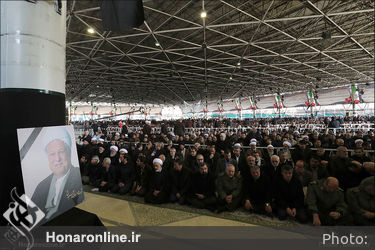 مراسم تشییع پیکر آیت الله هاشمی رفسنجانی  در دانشگاه تهران