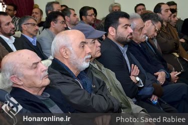 تجدید میثاق هنرمندان و وزیر ارشاد با آرمان های امام راحل