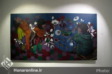 نمایشگاه آثار بارانا سعادت در گالری شیرین