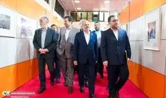 بازدید چهار وزیر از دهمین دوسالانه ملی هنرهای تجسمی کانون
