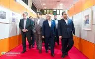 بازدید چهار وزیر از دهمین دوسالانه ملی هنرهای تجسمی کانون