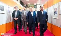بازدید چهار وزیر از دهمین دوسالانه ملی هنرهای تجسمی کانون