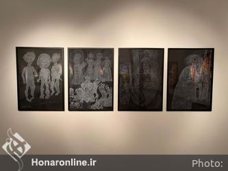 نمایشگاه انفرادی محمد حسین آریایی با عنوان دیوان شمس و مولانا 