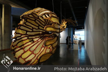 آثار هفتمین دوسالانه مجسمه‌سازی تهران در موزه هنرهای معاصر 1