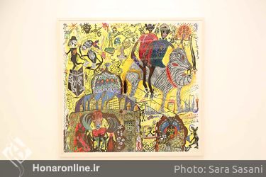 نمایشگاه نقاشی محمد آریایی در گالری دلگشا