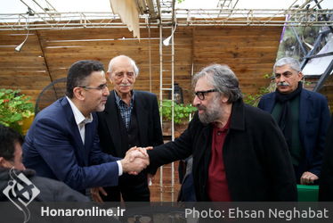 مراسم تقدیر از حجت الله ایوبی در موزه سینما