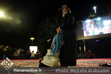 تعزیه خوانی در خانه هنرمندان