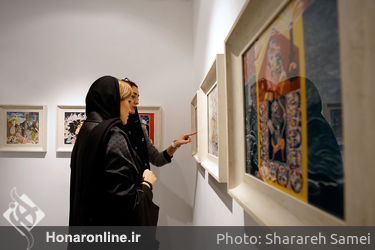 نمایشگاه نقاشی‌های میثم نژاد رسولی در گالری ویستا پلاس