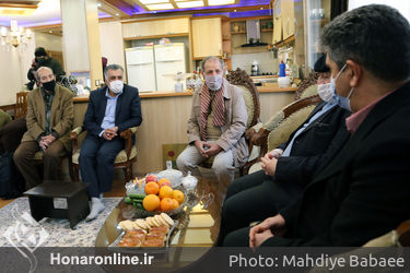 تقدیر از کیومرث قورچیان توسط موسسه هنرمندان پیشکسوت، شورای شهر و شهرداری