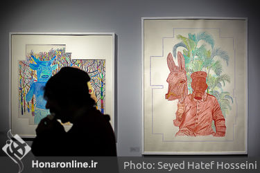 نمایشگاه گروهی نقاشی باعنوان "ناطق" در گالری وارطان