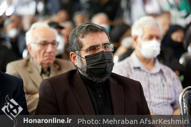 مراسم سوگواره عاشورایی اصحاب فرهنگ و هنر و رسانه در وزارت فرهنگ و ارشاد اسلامی