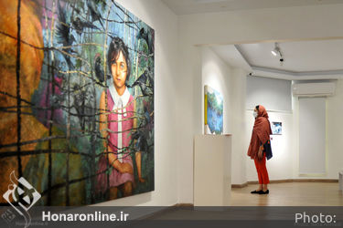نمایشگاه آثار شکوفه کریمی در گالری شیدایی