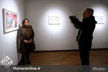 افتتاحیه نمایشگاه آثار مارال قندیلی در گالری آ